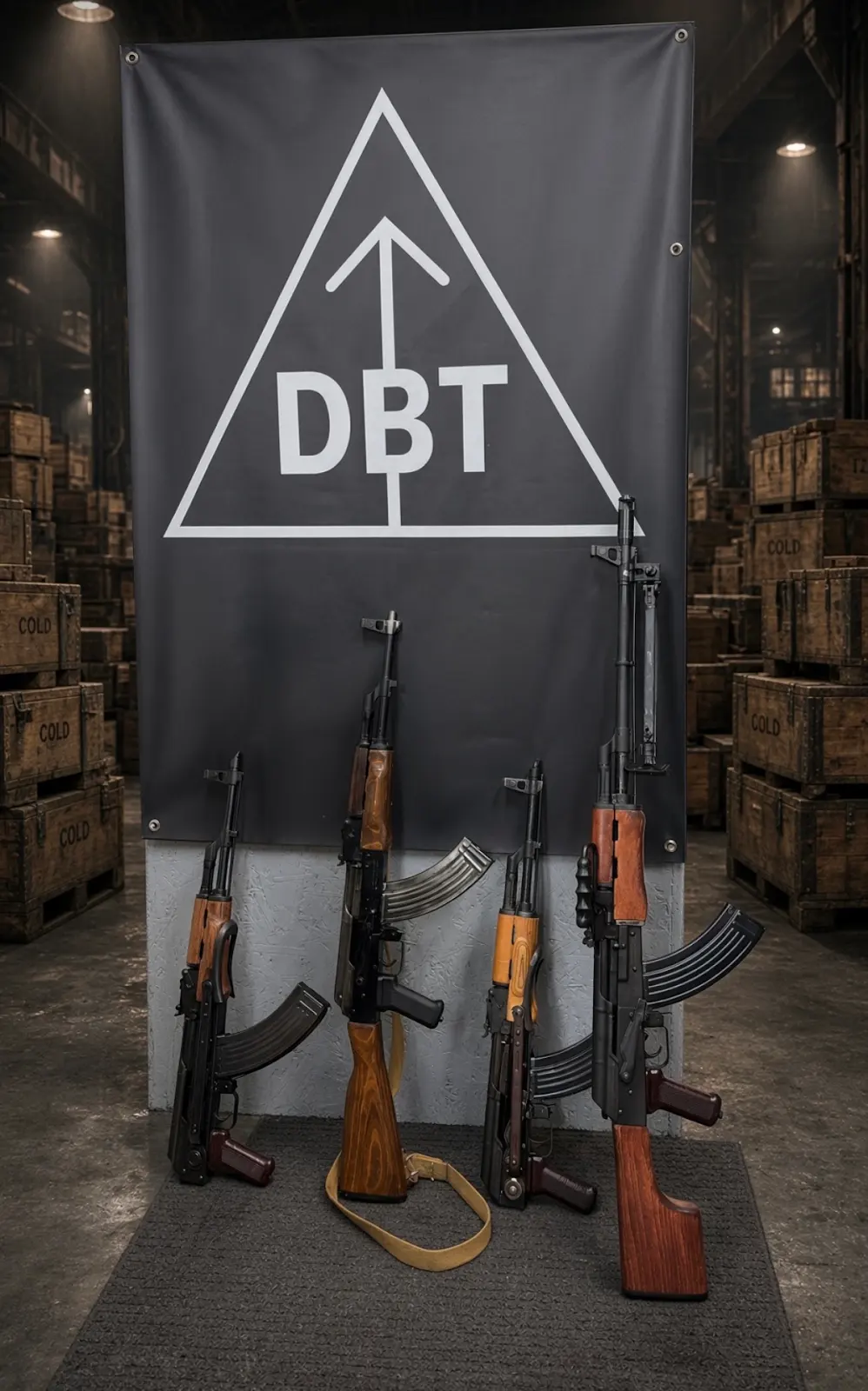 Custom AK-47 build — historically accurate Built With Precision.